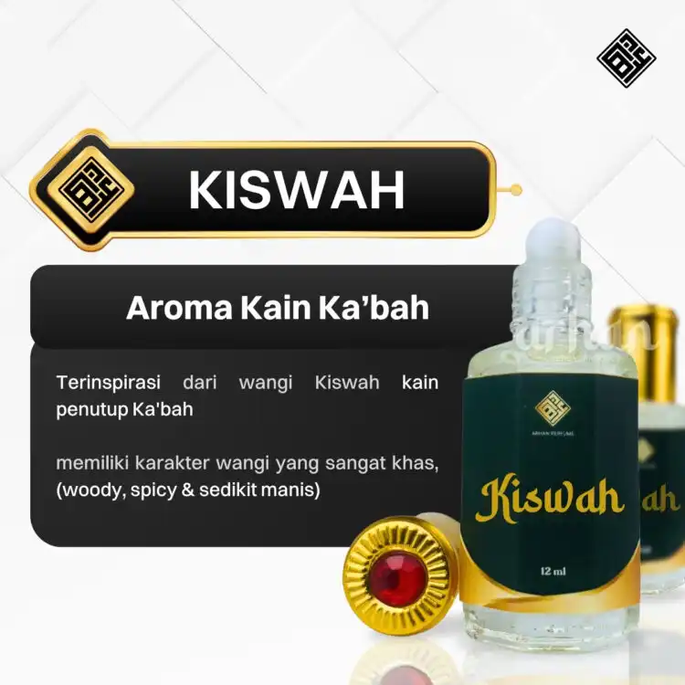 Kiswah 12 ml - Haramain Series - Gambar 3