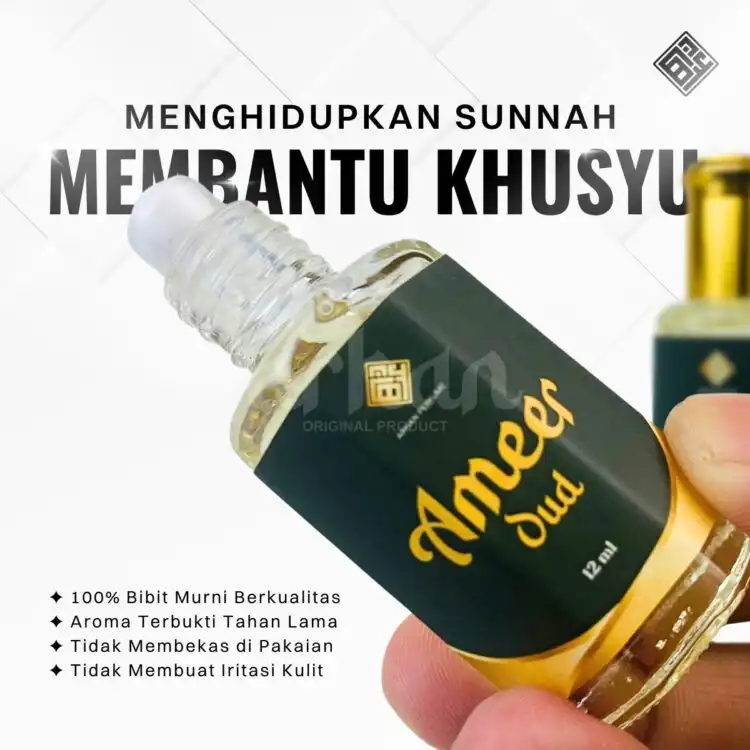 Ameer Oud 12 ml - Haramain Series - Gambar 4