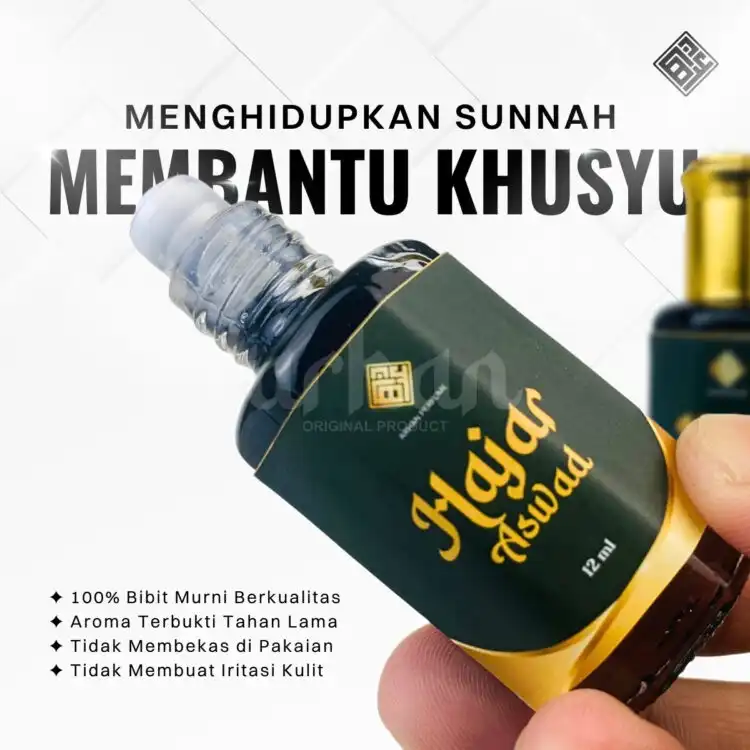 Hajar Aswad 12 ml - Haramain Series - Gambar 4